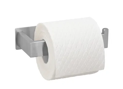 Produktbild von WENKO Turbo-Loc® Toilettenpapierhalter Genova Shine o. Deckel, Befestigen ohne bohren
