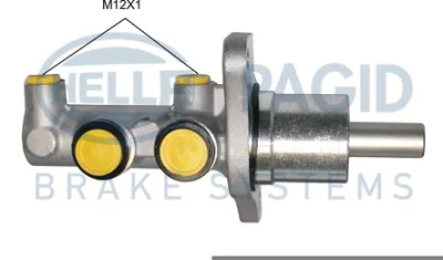 Productafbeelding van HELLA 8AM 355 505-961 Remcylinder, hoofdremcylinder voor MITSUBISHI COLT CZC Cabriolet (RG)