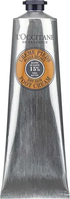Produktbild von L'Occitane Shea Butter Foot Cream, Fußcreme, Feuchtigkeitsspendend, 150 ml, Tube, AQUA/WATER - BUTYROSPERMUM PARKII (SHEA) BUTTER - GLYCERIN - TAPIOCA STARCH - HELIANTHUS ANNUUS..., Frankreich