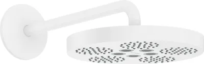 Produktbild von Hansgrohe Kopfbrause Axor One 280 1jet mit Brausearm mattweiss, 48491700