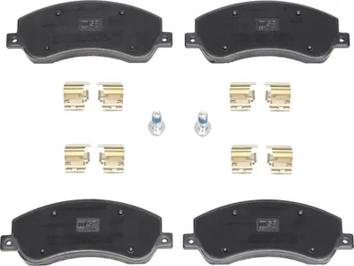 Productafbeelding van MASTER-SPORT remblokken set voor de vooras, geschikt voor VW Amarok pick-up (2HA, 2HB, S1B, S6B, S7A, S7B), artikelnummer 13046038602N-SET-MS