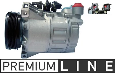 Produktbild von MAHLE ACP 1299 000P DCS17EC Klimaanlage Klimakompressor PAG 46 R134a für FORD MONDEO IV Turnier (BA7) S-MAX (WA6) MONDEO IV (BA7) für VOLVO XC60 (156)