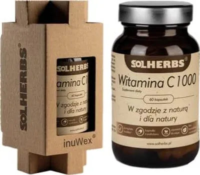 Produktbild von VITAMIN C 60 KAPSELN (1000 mg) – SOLHERBS