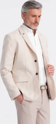 Immagine prodotto di Ombre Clothing Giacca da cerimonia da uomo Aeacux ecru M