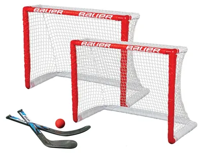 Produktbild von Bauer Hockey Knee Set Hockeytor 2 Einheiten Silber Silber One Size