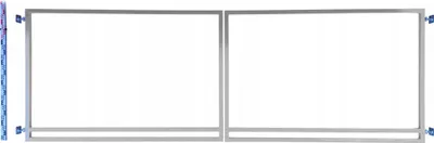 Obrázek produktu pro Brána RAMA pro latě a panely 130 cm ZINKOVANÁ | latě RAMKA