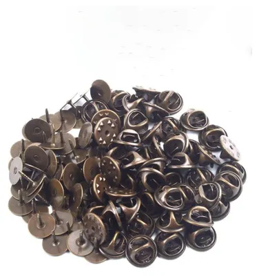Schmetterlings-Clutch mit Nadeln, 120 Stück, Kupfer