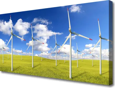 Produktbild von Tulup Leinwand-Bilder 100x50 Wandbild Canvas Kunstdruck Acker Architektur