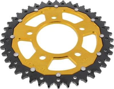 Obrázek produktu pro ZF Sprocket 42 zubů rozteč 525 zlatá černá duální pro Honda CRF