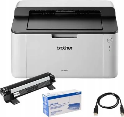 Produktbild von Laserdrucker Brother Hl-1110E 20Ppm, 150 Blätter Schnell Und Wirtschaftlich