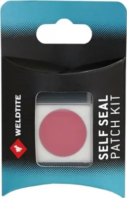 Immagine prodotto di Kit riparazione pneumatici autoadesivo Weldtite Red Devil, 6 toppe, senza colla,...