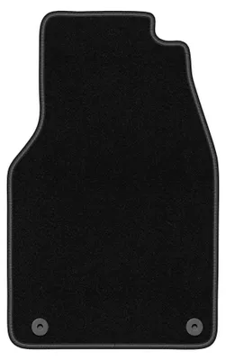 Produktbild von Fahrermatte Velours für Volkswagen Transporter T4 Multivan 1993-2001 (Transporter) – 1-tlg, Schwarz, passgenau – Wielganizator BASIC