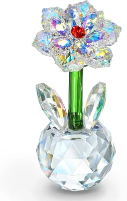Produktbild von Kristallsonnenblume in Geschenkbox, ideale Tischdekoration zum Valentinstag oder als Dekoration