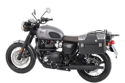 Immagine prodotto di Portabagagli HEPCO & BECKER C-Bow per Bonneville T 120 / Nero (dal 2016) cromato