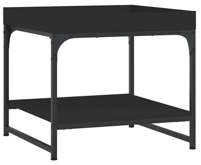 Produktbild von vidaXL Couchtisch Schwarz 49,5x49,5x45 cm Holzwerkstoff