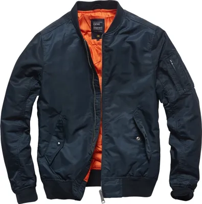 Produktbild von Vintage Industries Welder MA1 Jacke, dunkelblau, M