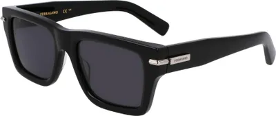 Produktbild von Ferragamo SF2033S Black 53/20/145 Herren Sonnenbrillen