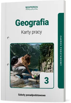 Image de WSiP Geografia. Karty pracy ucznia. Klasa 3. Zakres podstawowy. Reforma 2019, Edukacyjny, Polski