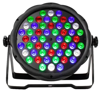 Obrázok produktu pre LED reflektory, RGBW svetelné efekty, ovládanie cez DMX, 6 kusov, každý s 54 x 3W