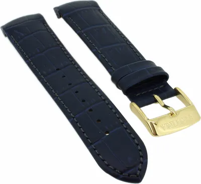Produktbild von Festina > Uhrenarmband blaues Lederband Krokoprägung > F20419 F20419/2