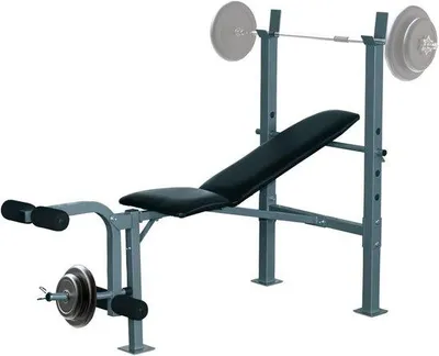 Produktbild von Famanu Kraftbank mit Verstellbarer Rückenlehne für Muskeltraining - Fitnessgerät