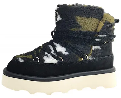 Image de Blauer USA : Bottes d'hiver pour femmes, couleur noire, modèle décontracté