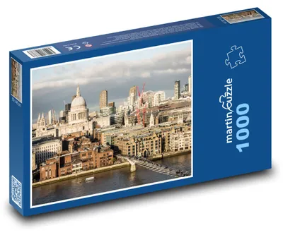 Obrázok produktu pre Puzzle 1000 Londýn - Temža a katedrála - martinpuzzle