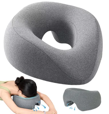 Image de Coussin facial en mousse à mémoire de forme ergonomique pour massages