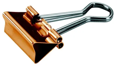 Obrázok produktu pre MAUL Sklopné svorky mauly® Pružinová oceľ Kov 12 kusov 19 mm zlatá