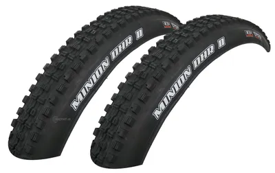 Produktbild von 2x Maxxis Minion DHR II 61-559 DualCompound EXO Protection TR Faltreifen 26x2.40