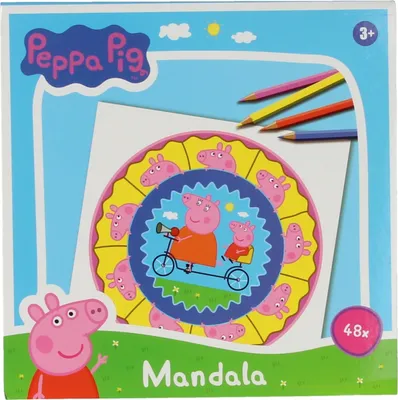 Produktbild von Peppa Pig Mandala Malbuchbuch