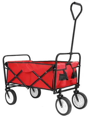 Produktbild von Bolderkar - Bollerwagen - Klappbarer - Gartencar - 262 Liter - Gartenwagen - Gartentrolley