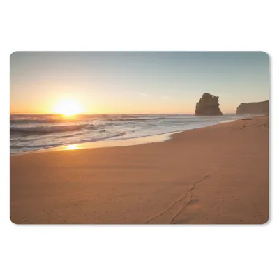Produktbild von MuchoWow® Mauspad Mousepad Strand - Sonne - Himmel 27x18 cm - Mousepads - Maus Mat - Pad - Mausunterlage - Büroartikel - Desk Matten