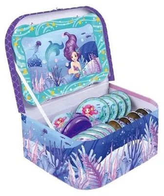 Immagine prodotto di Servizio da tè Mermaid in valigetta da picnic
