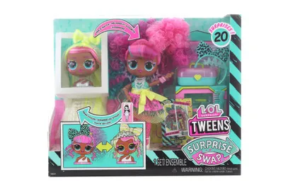 Obrázek produktu pro L.O.L. Surprise! Swap Tweens panenka a mini Tweens česací hlava - Cora