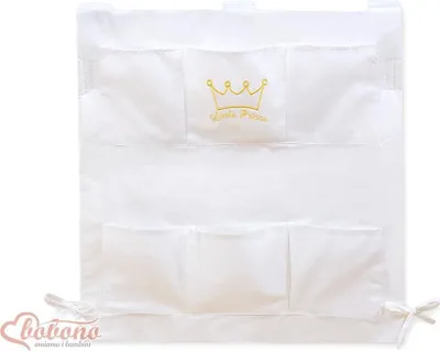 Produktbild von Krippen-Organizer Kleiner Prinz/Prinzessin – Baby-Organizer – 6 praktische Aufbewahrungsboxen