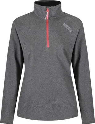 Produktbild von Regatta Montes Fleece Mit Halbem Reißverschluss Grau 14 Damen Grau 14