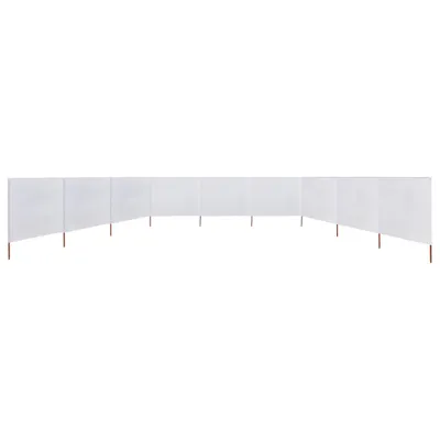 Obrázok produktu pre vidaXL 9-dielna vetrovka 1200 x 120 cm Sand White