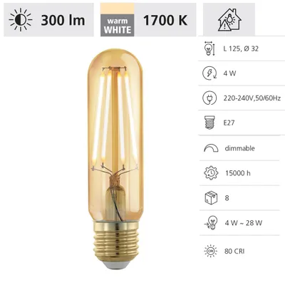 Zdjęcie produktu dla EGLO 110068, E27, 300 lm