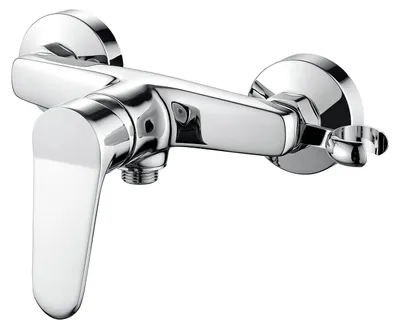 Produktbild von Ibergrif Einhebel Mischbatterie Dusche, Aufputz Duscharmatur, Chrom