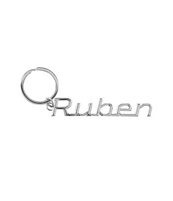 Productafbeelding van Cool car keyrings - Auto sleutelhanger met naam Ruben