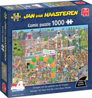 Produktbild von Jumbo Puzzle Jan van Haasteren Nijmegen 4Daagse 1000 Teile