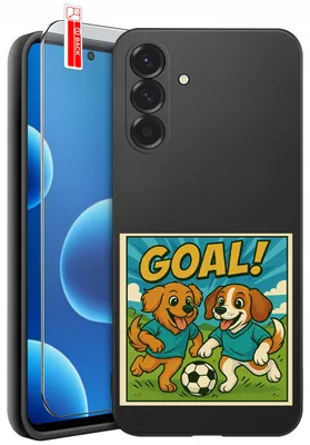 Produktbild von Hüllen für das Samsung A37 5G – Designs | Mattes Silikon-Case + 9H-Glas