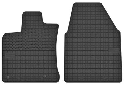 Zdjęcie produktu dla Dywaniki gumowe przednie do Nissan Qashqai I J10 2.0 2006-2013 (crossover) – 2 szt., czarne, dopasowane – Wielganizator SolidTread