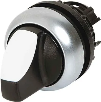 Zdjęcie produktu dla Eaton M22S-WRLK-W, Przełącznik, Plastik, Czarny, Biały, IP66, 29,7 mm, 45,9 mm
