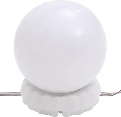 Obrázok produktu pre vidaXL Zrkadlové svetlo s 8 žiarovkami LED teplá biela a studená biela