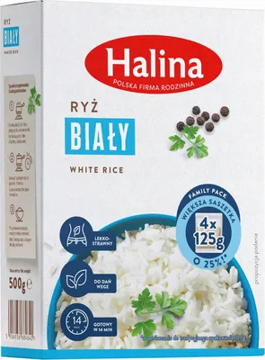 Zdjęcie produktu dla Ryż biały długoziarnisty SAW 4 x 125 g
