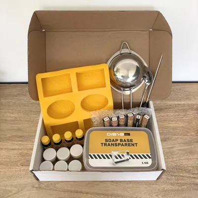 Image de Kit savon : Je fabrique mes savons à la maison - transparent