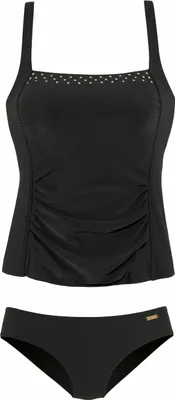 Produktbild von LASCANA Tankini schwarz Größe 40 Cup D
