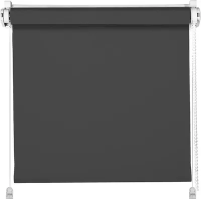 Produktbild von Thermo-Rollo Anthrazit 100x150cm Klemm Fix Rollo